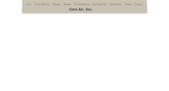 Desktop Screenshot of coreair.com